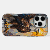 Phoenix Eagle, Fiery Rebirth Case-Mate iPhone Hülle (Rückseite (Horizontal))