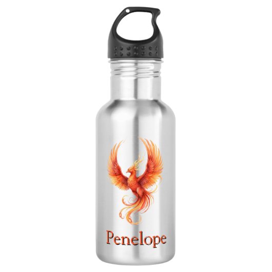 Phoenix Edelstahlflasche (Vorderseite)