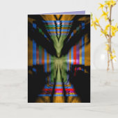 Phoenix Elegant Stationary by MonQui' Designs Karte (Gelbe Blume)