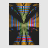 Phoenix Elegant Stationary by MonQui' Designs Magnetkarte (Vorderseite)