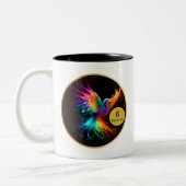 Phoenix Erholung Milestone-Geschenk Zweifarbige Tasse (Links)