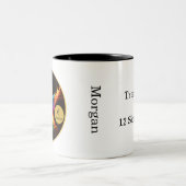 Phoenix Erholung Milestone-Geschenk Zweifarbige Tasse (Mittel)