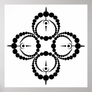 Phoenix-Ernte kreist Plakat ein