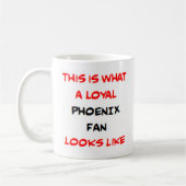 phoenix fan, loyal kaffeetasse (Links)