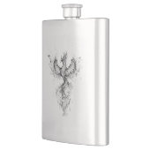 Phoenix Fantasy Wild Animal Illustration Kunst, Di Flachmann (Links)