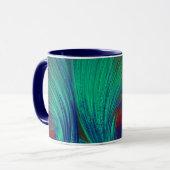 Phoenix Feathers Green Tasse (Vorderseite Links)