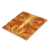 Phoenix-Feuer Fliese (Seite)