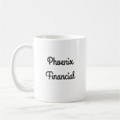 Phoenix Financial Coffee Tasse - Links Handdesign (Links)