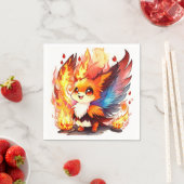 Phoenix Fire Bird Kindergeburtstag Serviette (Beispiel)