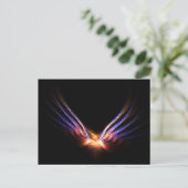 Phoenix Fire Bird Postkarte (Stehend Vorderseite)