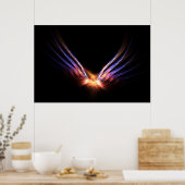 Phoenix Fire Bird Print Poster (Küche)