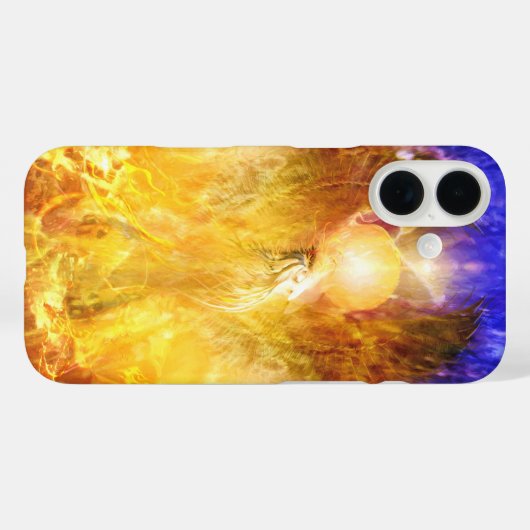 Phoenix Fire Bird Transmission Case-Mate iPhone Hülle (Rückseite (Horizontal))