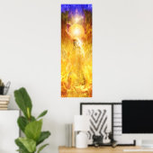 Phoenix Fire Bird Transmission Poster (Heimbüro)