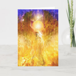 Phoenix Fire Bird TRANSMUTATION Card Karte