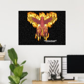 Phoenix Fire Poster (Heimbüro)