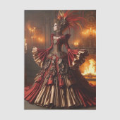 Phoenix Fire Queen Steampunk Viktorianisch Industr Seidenpapier