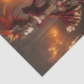 Phoenix Fire Queen Steampunk Viktorianisch Industr Seidenpapier (Ausschnitt)