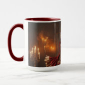 Phoenix Fire Queen Steampunk Viktorianisch Industr Tasse (Links)