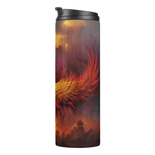 Phoenix Fire Thermosbecher (Nach rechts gedreht)