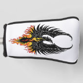 Phoenix Firebird Tribal Flames Golf Headcover (Vorderseite)