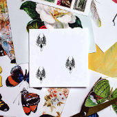 Phoenix Firebird Tribal Flames Gummistempel