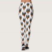 Phoenix Firebird Tribal Flames Leggings (Rückseite)