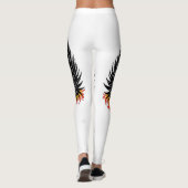 Phoenix Firebird Tribal Flames Leggings (Rückseite)