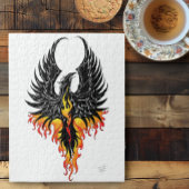 Phoenix Firebird Tribal Flames Puzzle
