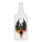 Phoenix Firebird Tribal Flames Schneidebrett (Vorderseite)