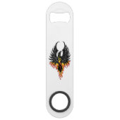 Phoenix Firebird Tribal Flames Speed Flaschenöffner (Vorderseite)