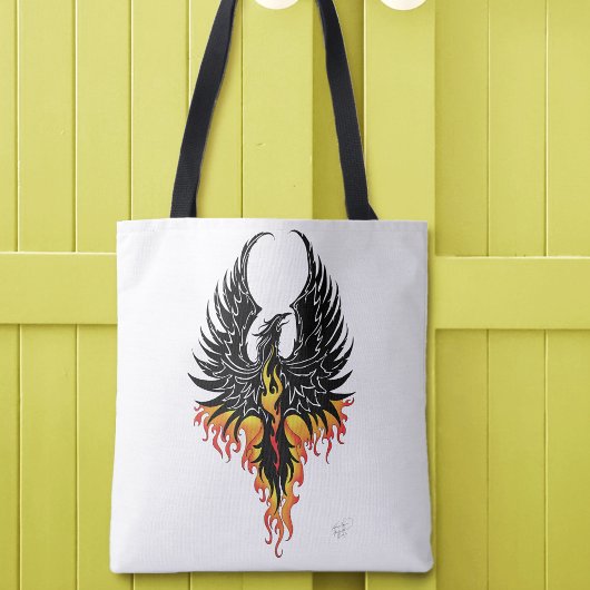 Phoenix Firebird Tribal Flames Tasche