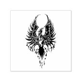 Phoenix Firebird Tribal Flammen Permastempel (Design)