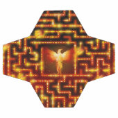 Phoenix Firey Maze Soccer Ball (Flach)