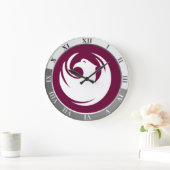 Phoenix Flag Große Uhr (Zuhause)