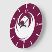Phoenix-Flagge Große Uhr (Winkel)