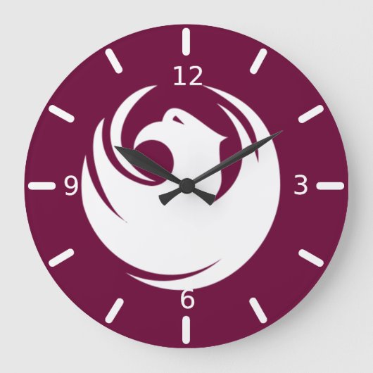 Phoenix-Flagge Große Uhr (Vorderseite)