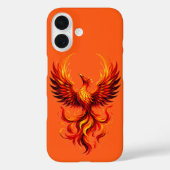 Phoenix Flame Case für Apple iPhone 16 (Rückseite)