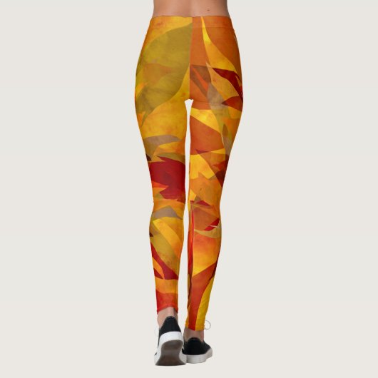 Phoenix Flames Leggings (Rückseite)