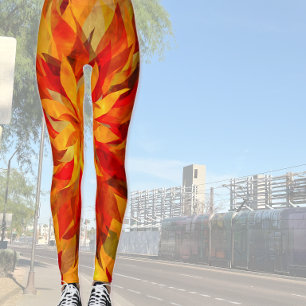 Phoenix Flammen Leggings