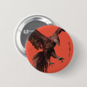 Phoenix Flying Graphic Button (Vorne & Hinten)