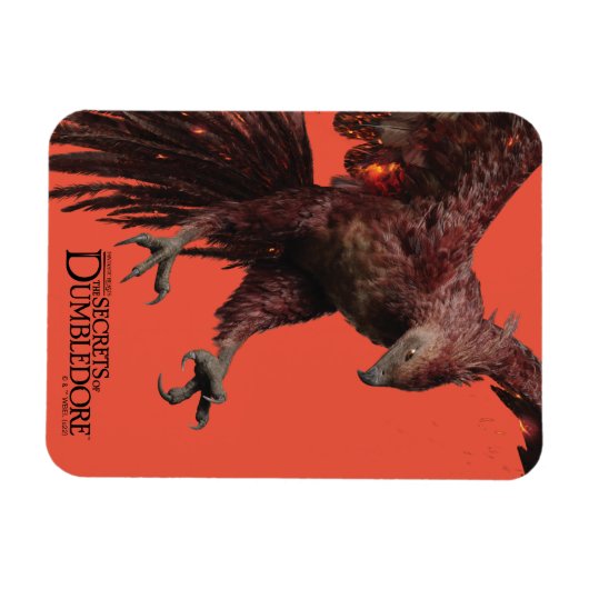 Phoenix Flying Graphic Magnet (Horizontal)