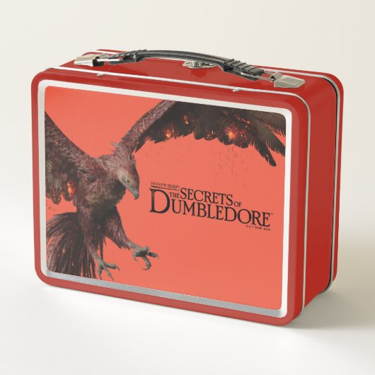 Phoenix Flying Graphic Metall Brotdose (Rückseite)