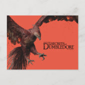 Phoenix Flying Graphic Postkarte (Vorderseite)