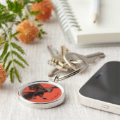 Phoenix Flying Graphic Schlüsselanhänger (Seite)