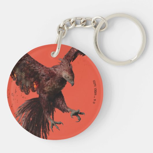 Phoenix Flying Graphic Schlüsselanhänger (Rückseite)