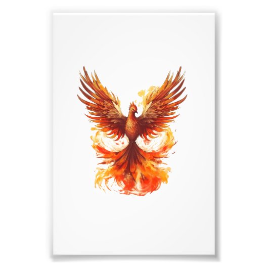Phoenix Fotodruck (Vorne)