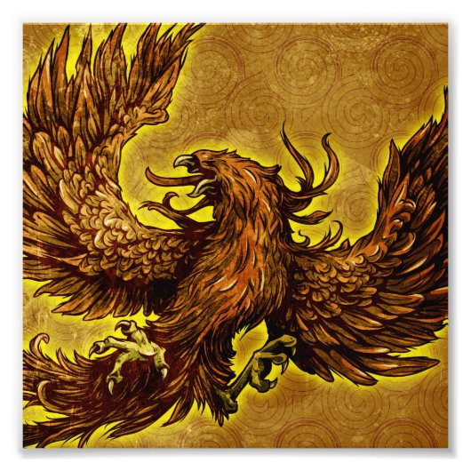 Phoenix Fotodruck (Vorne)