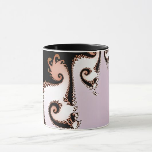 Phoenix-Fraktal-Tasse Tasse (Zentrum)