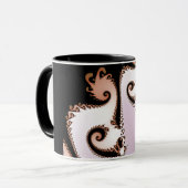 Phoenix-Fraktal-Tasse Tasse (Vorderseite Links)