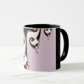 Phoenix-Fraktal-Tasse Tasse (VorderseiteRechts)